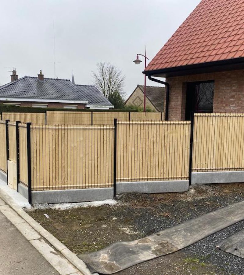 clôture maison individuel